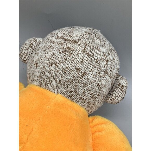 Baby Starters My First Boo Halloween Sock Monkey Plush Rattle Toy Infant 9” inch - Picture 8 of 10